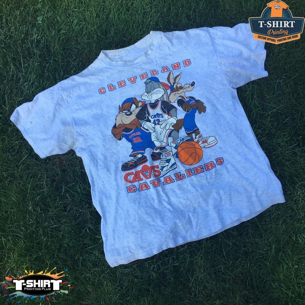 Vintage NBA Cleveland Cavaliers Looney Tunes T-Shirt, Cleveland Cavaliers Shirt,
